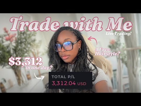 How I Made $3,300 Day Trading (Trade With Me)