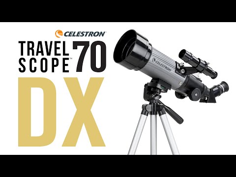 Travel Scope 70 DX Portable Refractor Telescope with Altazimuth Mount