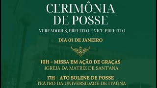 Cerimônia de Posse dos Eleitos para a 33ª Legislatura