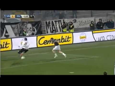 Goal Marchi Spezia 0 1 Pro Vercelli Serie B 03/03