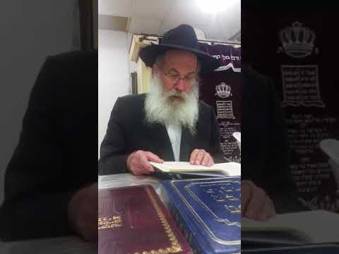 שיעור חסידות עם הרב זמרוני ציק