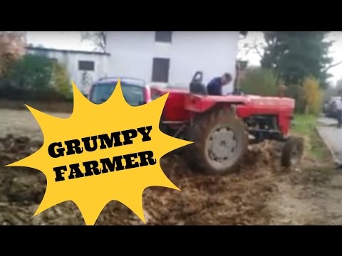 Rolnik z Chorwacji vs kierowcy parkujący na jego 