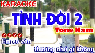 Download lagu Tình Đời 2 Karaoke Nhạc Sống Tone Nam Tìn... mp3