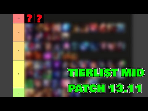 TIERLIST MIDLANE PATCH 13.11 - LE DUO BIEN CASSE COUILLE EN S+ - CKOIKÉFOR CHREAK