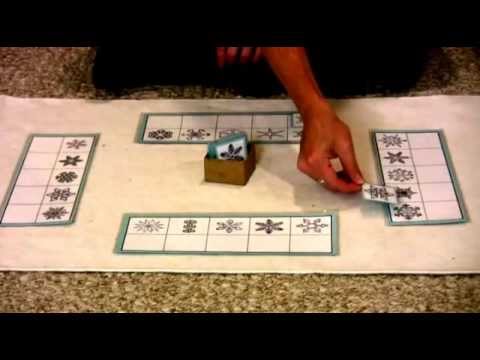 Montessori Sensorial Lesson - Snowflake Matching