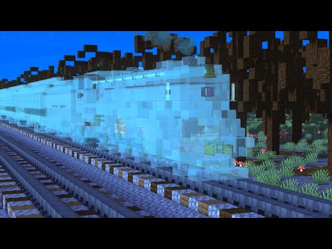 Spooky Trains in Minecraft Animation