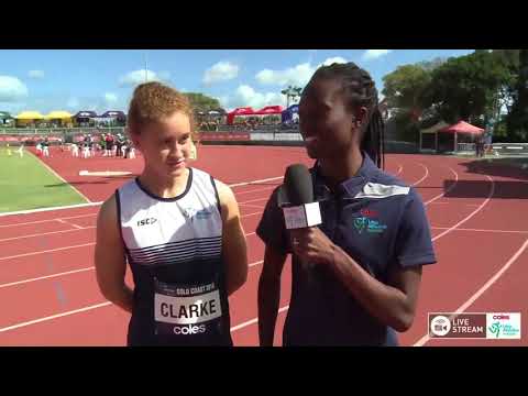 U13 Womens 80m Hurdles - Final - 2018 Coles Little Athletics Championships