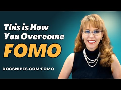 What is FOMO Fear of Missing Out and how to address it with Dr. Dawn-Elise Snipes