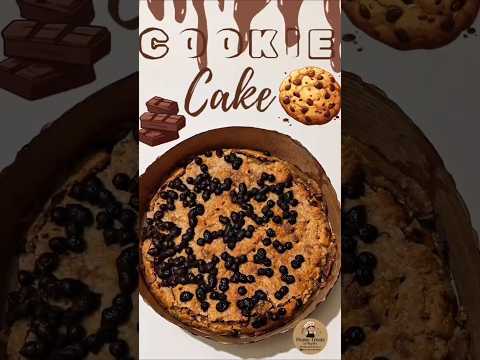 Chocolate Cookie Cake 🍰🎂 #lifeisbutadream #hometreatsbyrupika #cookiecake #youtubeshorts