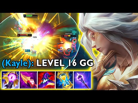 KAYLE ONLY CARES ABOUR LEVEL 16!