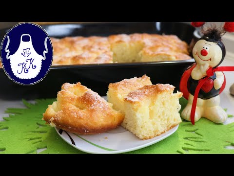 Zuckerkuchen - Rezept aus meiner Heimat, fluffig wie eine Watte