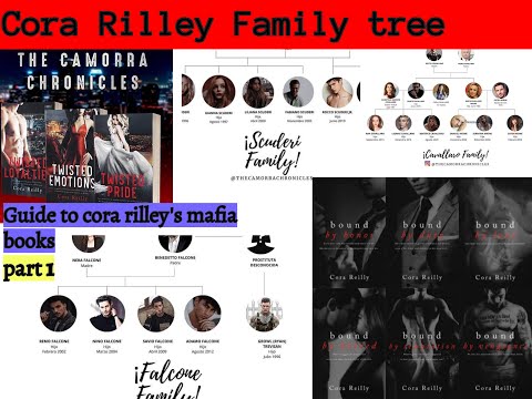CORA RIELLY MAFIA BOOKS FAMILY TREE | FALCONE, VITIELLO, CAVALLARO  FAMILY PART 1 #mafia#familytree