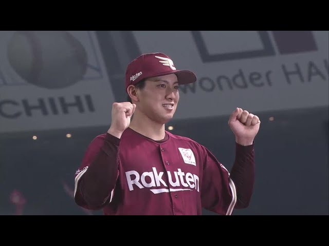 イーグルス・小郷裕哉選手ヒーローインタビュー 8月15日 埼玉西武ライオンズ 対 東北楽天ゴールデンイーグルス