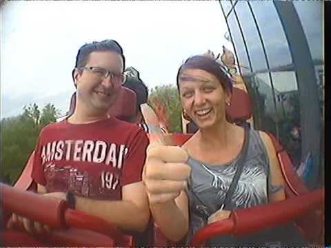 Mack Rides Spinning Coaster Euro-Mir Europa-Park Rust 2017 POV Onride Riderscam (last car)