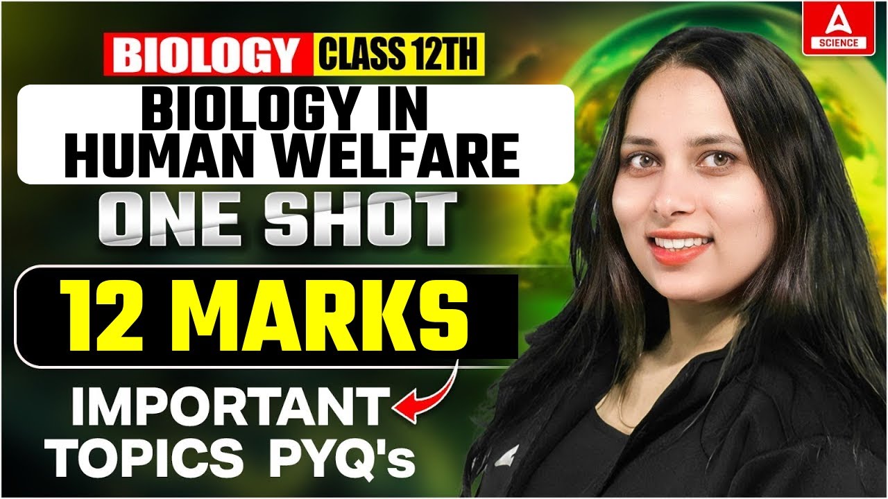 Class 12 | Biology in Human Welfare | Complete Unit | 12 Marks Pakke 🔥