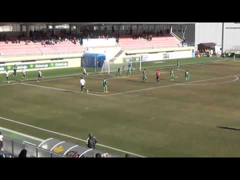 U.B. Conquense 1 Sestao River 0. Gol de Oskar Vega