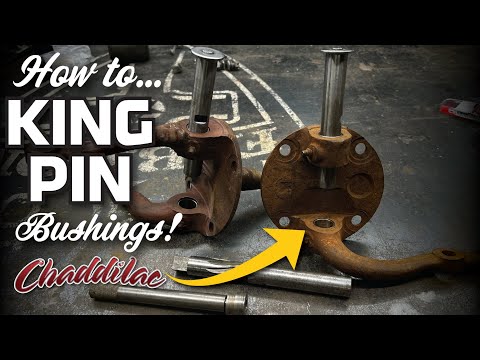 HOW TO: 1928-1948 Early Ford Kingpin Bushings Install