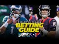 Eagles at Texans Betting Preview: FREE expert picks, props [NFL Week 9] | CBS Sports HQ