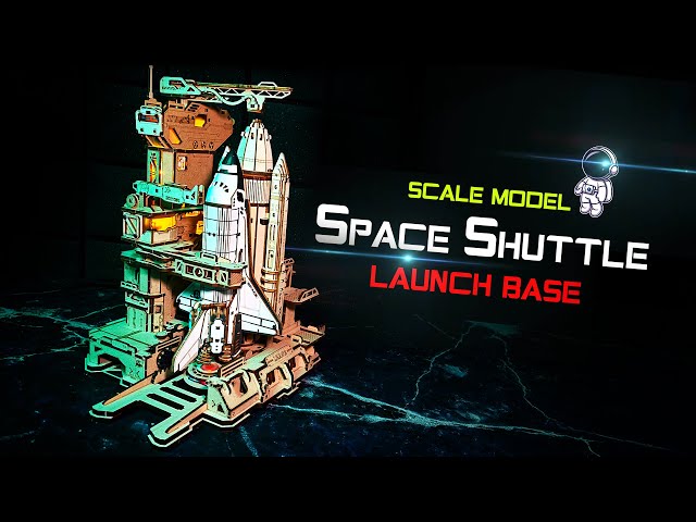 Vídeo relacionado con ROKR Puzzle 3D Madera el Transbordador Espacial, Maquetas para Construir Adultos Cohete, Regalos de Cumpleaños para Niños y Adultos, Space Shuttle, LKA02