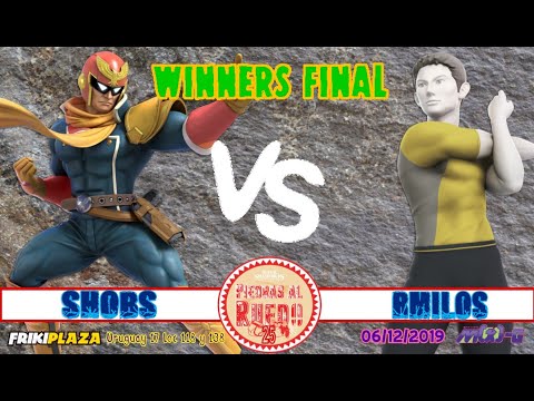 Shobs (Captain Falcon) vs RMilos (Wii Fit Trainer) WINNERS FINALS Piedras al Ruedo 25
