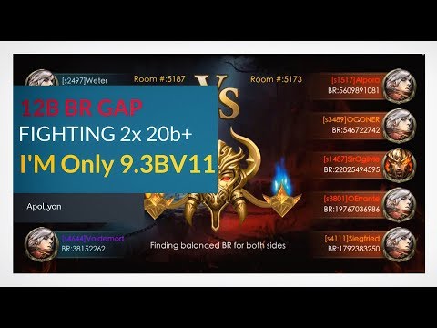 Legacy Of Discord - 9b fighting 22b and 20b - Icefire - Apollyon