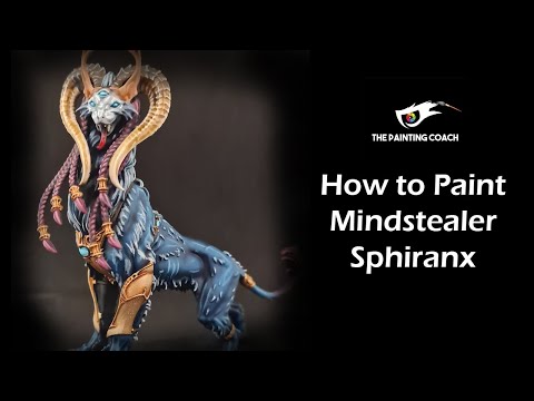How to Paint Mindstealer Sphiranx for Warcry