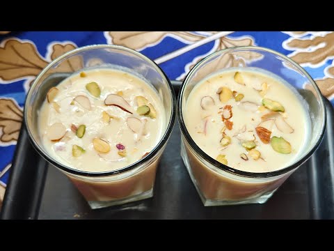 Badam Shake Recipe| Thick & Creamy Badam Milkshake Recipe | Energy Drink For Summer