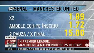 UPZ 05.05.17: Pariem pe goluri in Arsenal – Man. United!