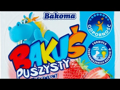 Test serka BAKUŚ truskawkowy