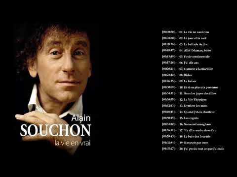 Alain Souchon Greatest Hits Playlist 2021 ||  Alain Souchon Les Meilleures Chansons