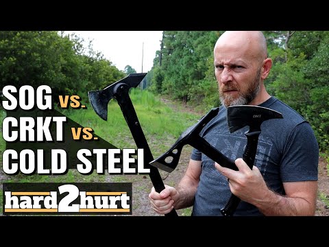 Testing Tomahawks Against Humanity's Greatest Threat: SOG vs. CRKT vs. Cold Steel Tomahawks