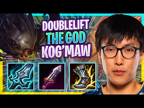 DOUBLELIFT IS A GOD WITH KOG'MAW! | Doublelift Plays Kog'Maw ADC vs Lucian! | Preseason 2023
