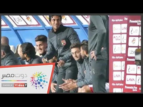 فرحه هستيريه لجماهير الاهلي بعد هدف هاني الأول أمام الداخلية