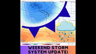 Pacific NW Weather: Nice Weather and Potent Weekend System, Fantasy Forecast!