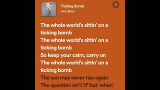 Download lagu Ticking Bomb Lyrical Short... mp3