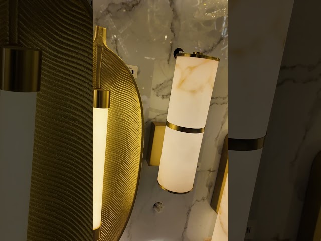 ابليك مودرن اسطواني رخام 27 سم