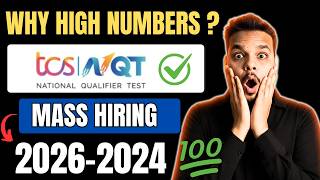 Why TCS is Hiring in High Numbers ? | Why TCS NQT 2026 Preparation is Very Important | TCS Hiring