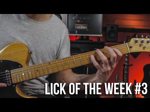 Blues Guitar Lick In G - Lick Of The Week #3