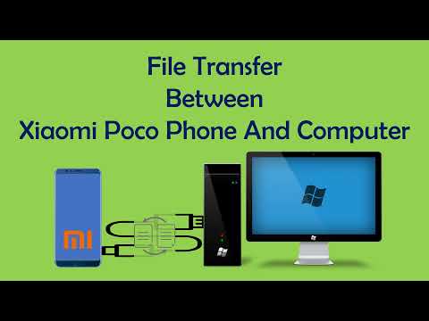 File Transfer Between Xiaomi Poco MIUI Android Phone and Computer