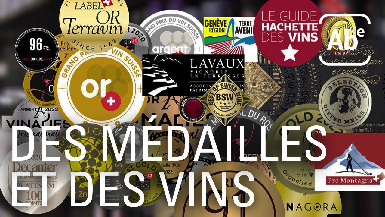 A Bon Entendeur | Vins suisses : le prix des médailles.