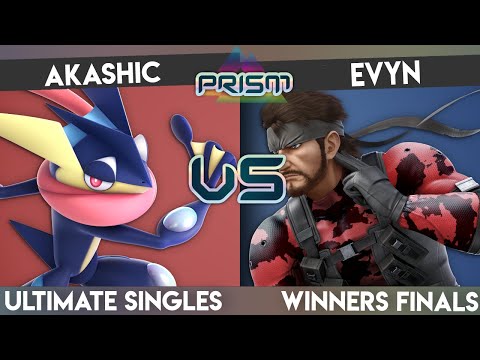 PRISM 183 - Akashic (Greninja) vs. Evyn (Snake) - Winners Finals - Smash Ultimate Singles