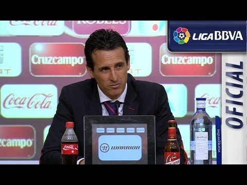 Rueda de Prensa | Press Conference de Emery tras el Sevilla FC (4-1) Real Valladolid - HD