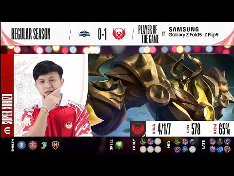 BIGETRON vs REBELION Game 1 MPL ID S12 | Super Xorizo pake uranus bikin REBELION kewalahan