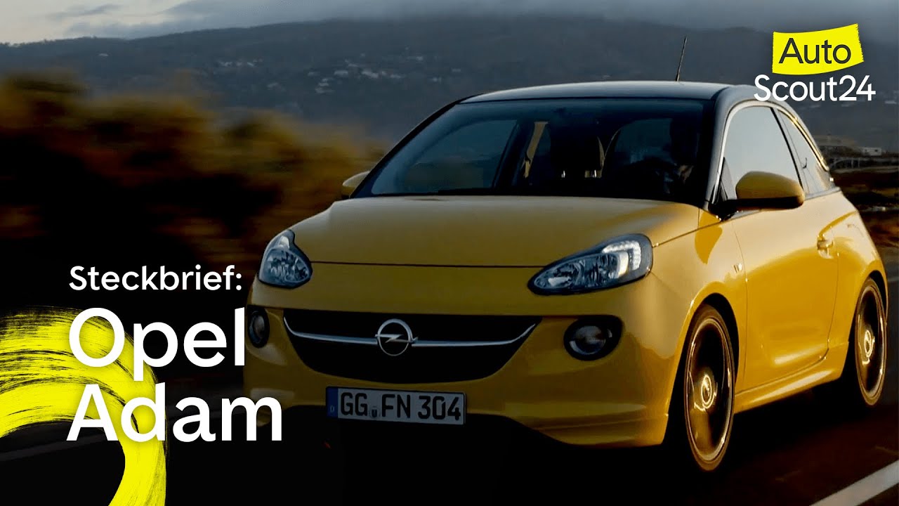 Video - Opel Adam Steckbrief