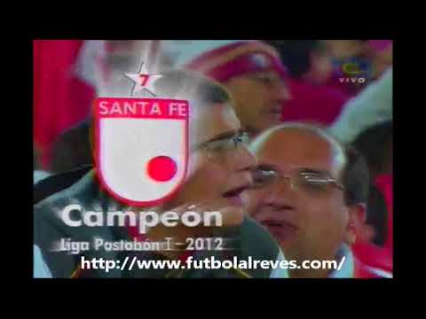 Santa Fe 1 0 Deportivo Pasto Caracol Radio   Final Vuelta Liga Postobón 2012 I1 2