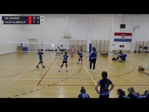 30.10.2021., PH MINI ODBOJKA, ČETVRTFINALE, OK DINAMO - HAOK DUBRAVA