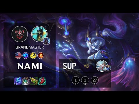 Nami Support vs Janna - NA Grandmaster Patch 11.13
