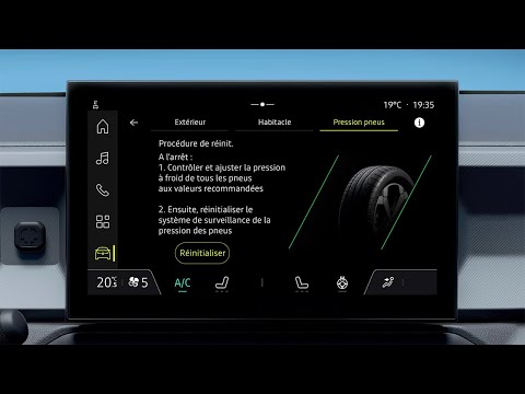 l'avertisseur de perte de pression des pneumatiques - Renault Duster