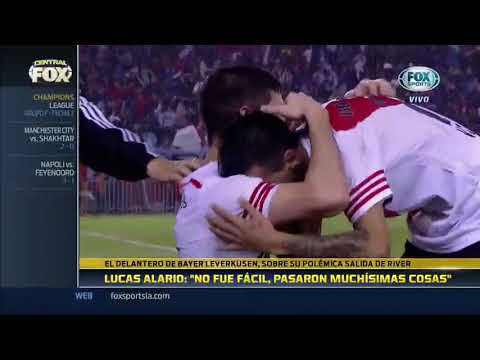 Alario: Entiendo el enojo del hincha de River