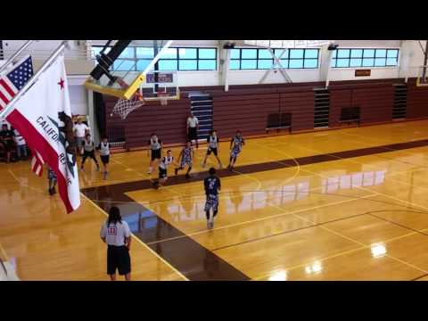 SD Wolverines vs Attack Basketball (W 33 : 27) - 14U(B) - Top Gun Spring Open Pool Play - 03/19/2016